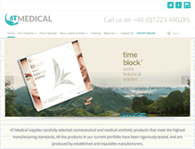 Tablet Screenshot of 4tmedical.com